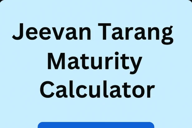 jeevan tarang maturity calculator