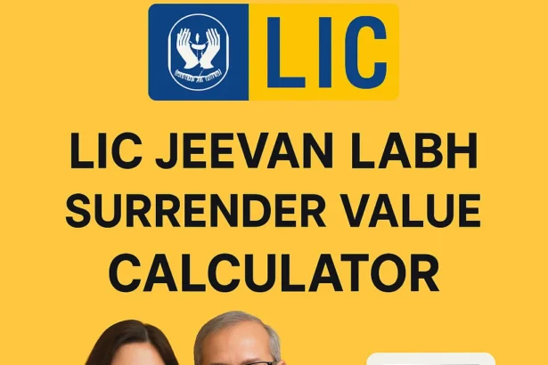 lic jeevan labh surrender value calculator