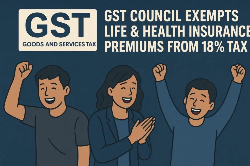 GST Exemption on Life & Health Insurance Premiums