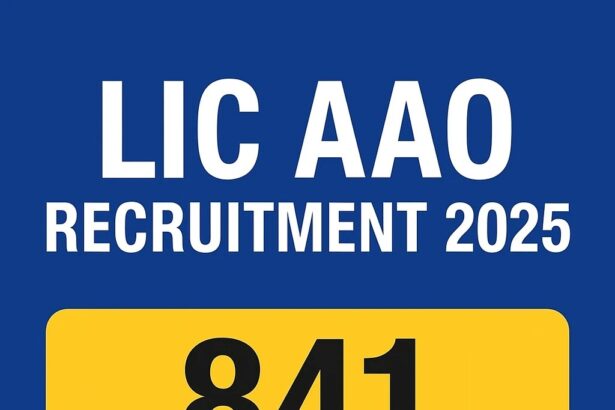 LIC AAO Recruitment 2025