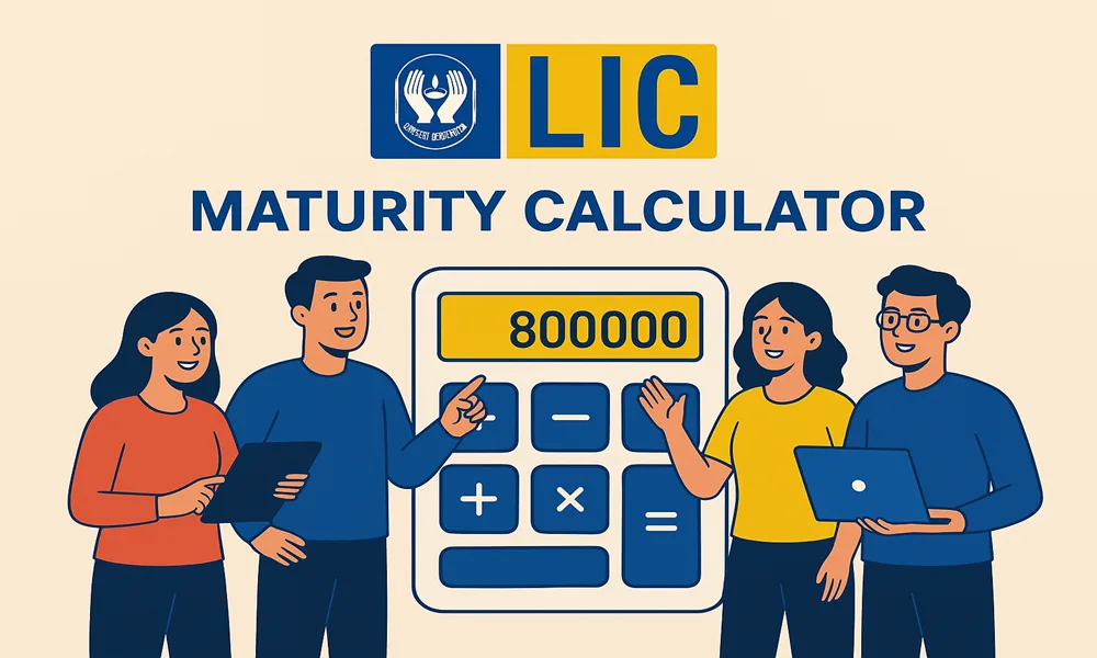LIC Maturity Calculator