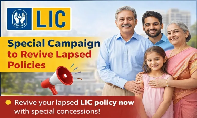 Special Campaign to Revive Lapsed Policies